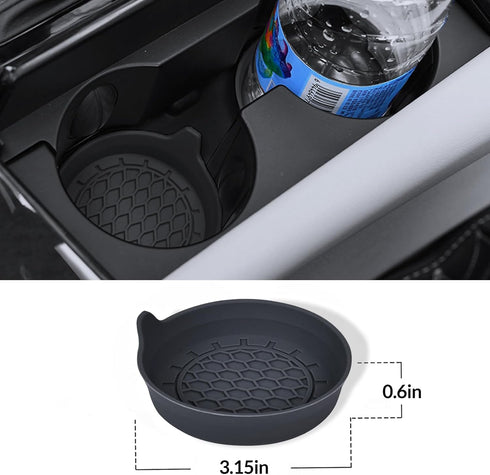 Universal 2 Piece Carbon Fiber Steering Wheel Cover Non-Slip Segmented Car Steering Wheel Covers Steering Wheel Protectors...