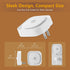 2 Pack Plug in Night Light with Motion Sensor & Dusk to Dawn Sensor, 3 Sensor Modes, Dimmable Night Lights Plug into Wall, Auto ON/Off, Warm White...