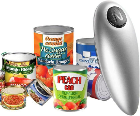 YUET Electric Tin Opener Can Openers Portable One Touch Automatic Battery Operated Hands-Free for Seniors with Arthritis Eliminate Hand Pain HelpP...