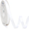 Ribbli Double Faced White Satin Ribbon,3/8” x Continuous 25 Yards,Fabric Ribbon use for Bows Bouquet,Gift Wrapping,Floral Arrangement...