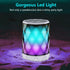 LFS LED Portable Bluetooth Speakers with Lights, Night Light Waterproof,Speakers Color Change Computer Speaker,Mic TF Card TWS Support for iPhone ...