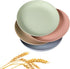 Wheat Straw Plates Lightweight Unbreakable Dinner Dishes Plates Set Dishwasher & Microwave Safe (Large 4 Pack 8')...