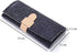1 Piece Foldable Jewelry Roll Bag Travel Jewelry Roll Organizer Roll Up Organizer Case for Necklaces, Earrings, Rings, Chains, Bracelets, Brooches...
