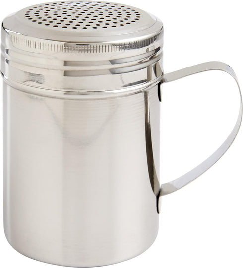 Mrs. Anderson’s Baking Dredger Flour Duster with Handle, Stainless Steel, 9-Ounce Capacity...