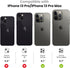 Tensea for iPhone 13 Pro/iPhone 13 Pro Max Camera Lens Protector Bling, Protection Camera Cover Tempered Glass Screen Protector Diamond Metal Indi...