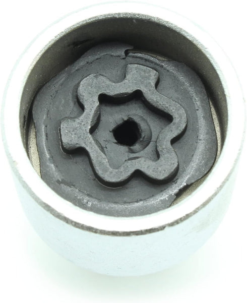 TEMO 521 Wheel Lock Nut Screw Removal Key Anti-Theft Lugnut Socket S3056 for Vw Audi Vag Volkswagen Vehicles...