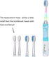 SEAGO Toothbrush Replacement Heads - SG977 SG513-6 Pack SEAGO Kids Toothbrushes Heads for Toddlers - Compatible with SEAGO Electric Toothbrushes K...
