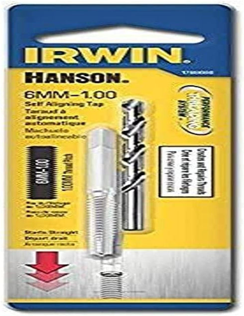 Irwin Tools Hanson 1788680 Pts Tap Plus Drill Combo 6mm-1.00/Number 9 for Tap Die Extraction...
