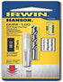 Irwin Tools Hanson 1788680 Pts Tap Plus Drill Combo 6mm-1.00/Number 9 for Tap Die Extraction...