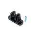12 Pcs Electric Fence Wood Post Corner Bracket Insulators with Corner Polyrope Plastic Roller Post Insulators...