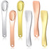 3 Pcs Metal Cosmetic Spoon, Mini Skincare Spatula Reusable Stick Applicator Beauty Scoop Facial Cream Mask Spoon for Cream Lotions Moisturizers Mi...