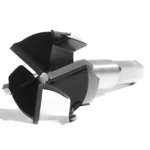 1-3/4 Inch Forstner Drill Bit, Triple-Flute Carbide Tipped Forstner Bit for Hard Wood, Soft Wood, Veneered Plywood, Plastic, Drilling Hole Saw Woo...