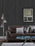 15.7"X118" Black Wood Wallpaper Peel and Stick Fishbone Textured Wood Contact Paper Self Adhesive Removable Wallpaper Waterproof Wallpaper for Bed...
