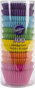 Wilton Standard Cupcake Liner Baking Cups, 300 Count, Rainbow Bright...
