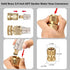 Garden Hose Nozzle,High Pressure Water Hose Nozzle Sprayer,3/4 Extra-Strong Solid Brass Connectors for Garden Hose,for Watering Plants,Lawn& Garde...