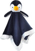 Baby Black Penguin Soft Stuffed Animal Security Blanket, Plush Penguin Character Lovey Blanket, Baby Shower/Nursery Gift, Cuddly Newborn, Infant, ...