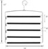 Meetu Pants Hangers 5 Layers Stainless Steel Non-Slip Foam Padded Swing Arm Space Saving Clothes Slack Hangers Closet Storage Organizer for Pants ...