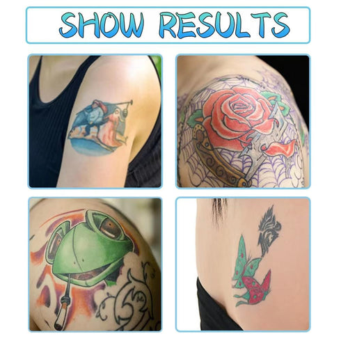 Temporary Tattoo Markers for Skin, 10 Body Markers Make Bold and Fine Lines, Cosmetic Quality + 40 Large Tattoo Stencils for Kids and Adults, Dual...