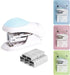 NEBURORA Mini Effortless Desktop Staplers with 400 Standard 26/6 Staples, 2-24 Sheet Capacity, includes Built-in Staple Remover, Cute Stapler Gift...