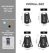 Waterproof Dry Bag Floating Roll Top Dry Backpacks for Kayaking, Rafting, Boating, SUP, Fishing with IPX8 Waterproof Phone Case, Black, 10L...