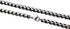 Piece of Eight Coin Pendant Necklace Pirate Spanish Jewelry + 316L Stainless Steel Chain...