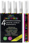 Chalk Markers, Chalkboard Markers with Reversible 7mm Fine or Chisel Tip, Erasable Liquid Chalk Markers for Menu Board, Glass, Blackboard, Window,...