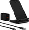 15w Anrdoid Wireless Charging Stand for Google Pixel 8 Pro 7 pro 7a 7 6 pro, QI Wireless Charger Station for Samsung Galaxy S24 S23 S22 Ultra Appl...