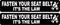 StickerTalk Fasten Your Seatbelts Vinyl Stickers, 5 inches by 1 inch...