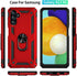 Galaxy A13 5G Case, Samsung A13 5G Case, Galaxy A04s Case with HD Screen Protector, Military-Grade Ring Holder Stand Car Mount 15ft Drop Tested Sh...