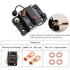 STETION 100 Amp Circuit Breaker Trolling with Manual Reset Car Marine Trolling Motors Boat ATV Manual Power Protect for Audio System Fuse 12V-48VD...