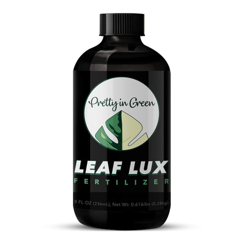 Premium Concentrated Liquid Fertilizer - Makes 40gal - LEAF LUX by Pretty in Green - ALL Plants ALL Media LECA, Soil - Indoor Plants...