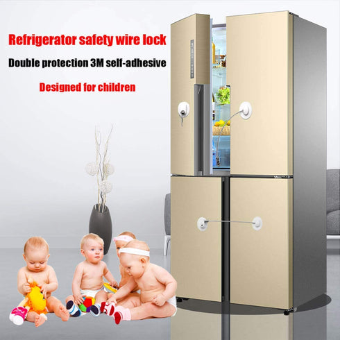 6 Pack Refrigerator Locks with 12 Keys,Child Safety Fridge Lock,Refrigerator Lock Combination,Mini Fridge Lock, File Drawer Lock,Toilet Seat Lock ...
