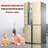 6 Pack Refrigerator Locks with 12 Keys,Child Safety Fridge Lock,Refrigerator Lock Combination,Mini Fridge Lock, File Drawer Lock,Toilet Seat Lock ...