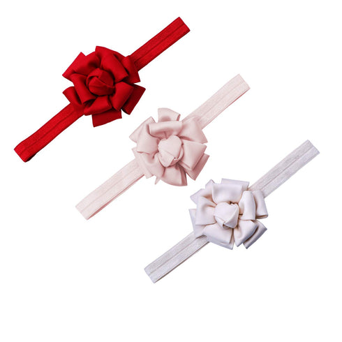 Onedor Baby Turban Knotted Elastic Bows Headbands Wrap Hair Accessories for Infant, Toddler, Newborn Girls...
