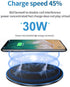30W Fast Wireless Charger/Charging Pad, Compatible with iPhone 14/14 Plus/14 Pro/14 Pro Max/13/13 Mini/SE 2022/12/11/X/8, Samsung Galaxy S23/S23 U...