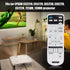V BESTLIFE Projector Remote Control Replacement for EPSON EX3220, EX5220, EX5230, EX6220, EX7220, 725HD, 730HD Projector...
