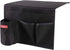 Bedside Storage Organizer - Table Cabinet Organizer Caddy for Remotes, Phone, Glasses (4 Pockets - Black)...