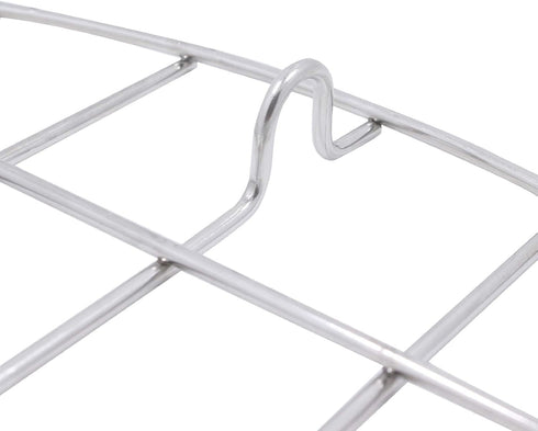 TamBee Wire Broiling Rack Roasting Rack Baking Rack Cooking Cooling for Oven Stainless Steel Oval Steamer Rack Canning Rack Cookie Roasting 11.3"x...