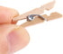 DECORA Sturdy 1 Inch Mini Wooden Craft Clothespins 100pcs...