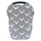 Baby Car Seat Cover Deer Printing Nursing Cover Extra Soft Extra Stretchy...