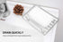 Bar Soap Dish Holder for Shower Bathroom Stainless Steel Rust Proof Self Draining, Chrome-1 Pack...