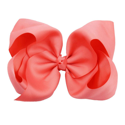 DeD 20 Pcs 8" Hair Bows Clips Boutique Grosgrain Ribbon Big Large Bows Alligator Hair Accessories For Baby Girls Teens Kids...