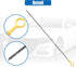 uxcell Engine Oil Level Indicator Dipstick for Suzuki Grand Vitara 2000-2017 No.16910-80A00/1691080A00...
