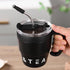 Bincoo 480ML Stainless Steel Coffee Mug with Straw-Pour Over Coffee Maker Set with Collapsible Coffee Dripper Thermal Coffee Mug for Home Office (...