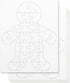Hygloss Blank Puzzles with Person Shape - 8.5" x 10.5" - 6 Puzzles - Ideal for All-About-Me Activities - Write, Draw, and Decorate Your Own Jigsaw...