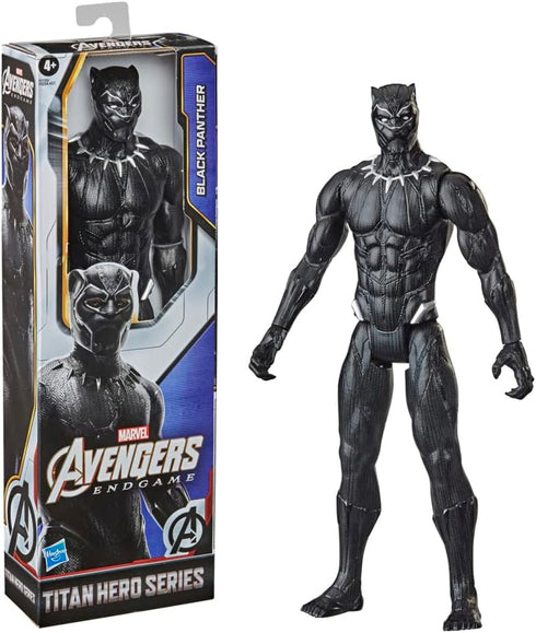 Marvel Avengers Titan Hero Series Collectible 12-Inch Black Panther Action Figure, Toy for Ages 4 and Up...