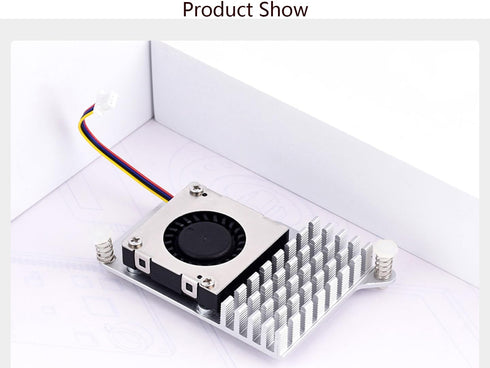 Active Cooler for Raspberry Pi 5, Active Cooling Fan Aluminium Heatsink with Thermal Pads for Raspberry Pi 5 4GB/8GB...