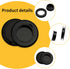 4Pcs 2 Inch Patio Table Umbrella Hole Ring, Silicone Umbrella Hole Ring Plug with Cap for Patio Table Garden Beach Table...