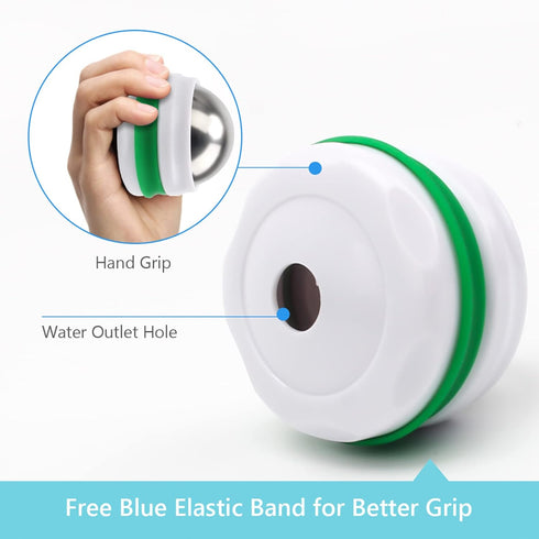 AHIER Cold Massage Roller Ball, Cold Therapy Relief, Free Rolling Removable Gel Ball Deep Tissue Massage Pain Relief, Great Tool for Back/Neck Pai...