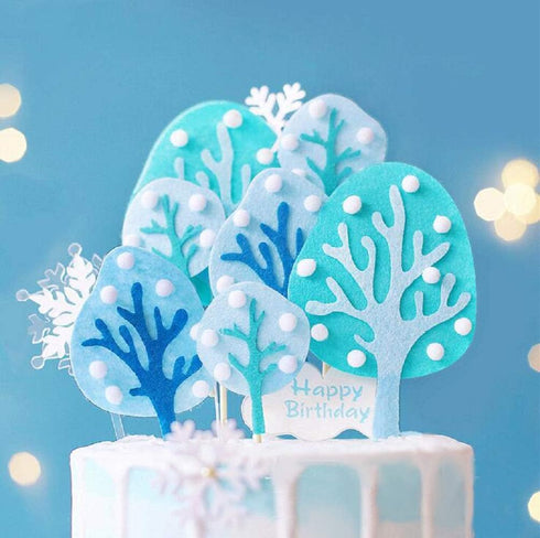 JeVenis Winter Penguin Cake Decoration for Onederland Party - Snowflake Supplies...